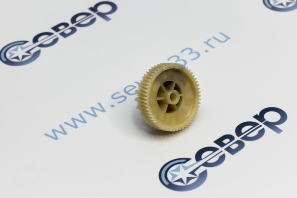 Шестерня мясорубки Polaris ,18 прямых,56 косых  крупн. D4734,H2311,d=6mm_1ed