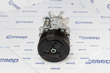 Компрессор кондиционера/рефрижератор поршневой 5H14,12V,PV8,RC-U0805 выходы вертик.(O-ring) 3/4 | Продажа, монтаж и обслуживание холодильного оборудования | Север33