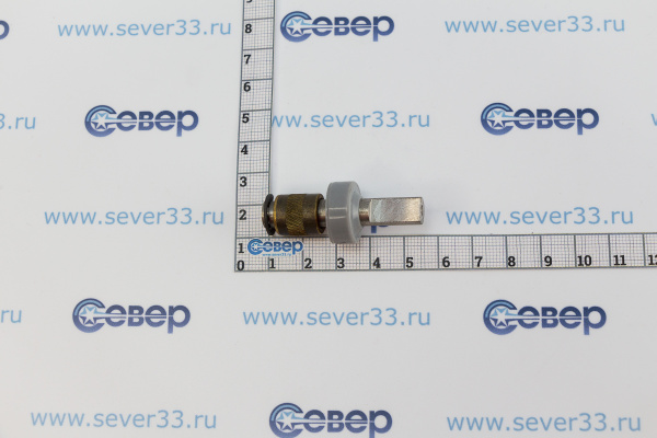 Шток ножа хлебопечки + сальник Moulinex, L=47, D=8, L=15mm (посадки ножа)_2