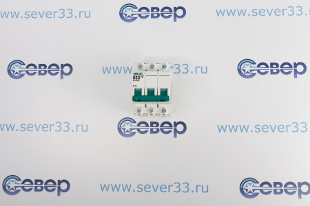 Выключатель автоматический Dekraft 3P C 63А ВА-103 4.5кА | Продажа, монтаж и обслуживание холодильного оборудования | Север33