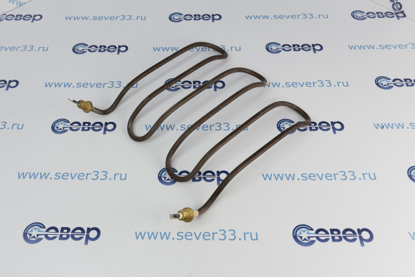 ТЭН для шаурмы 3 зубца 2500 Вт нерж. В820 диам.7 мм штуцер М14_6