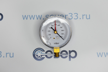 Мановакуумметр BC-VG Ø 80 мм 1/8" NPT, 0-1000 mBar, с клапаном	 | Продажа, монтаж и обслуживание холодильного оборудования | Север33