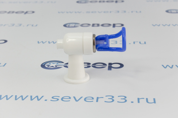 Кран для кулера внутр.резьба(синий) KL004_1