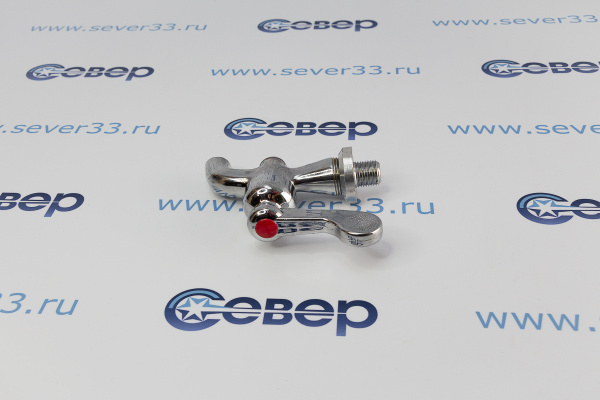 Кран для горячей воды d=16 без гайки_4