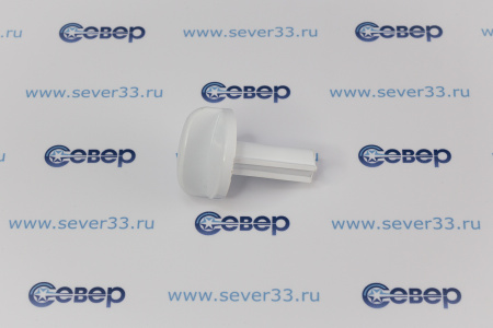 Ручка крана "De Luxe" мод. 5040.38 белая, (длинная ножка 51 мм, для газ. плит) (ВТИС 753161029)	 | Продажа, монтаж и обслуживание холодильного оборудования | Север33