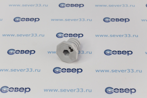 Gefest 300.00.0.087А ножка регулируемая (белая) для плиты Gefest_3