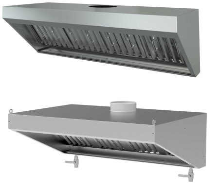 Зонт вентиляционный настенный МХМ ЗВН-1250х500х400 | Продажа, монтаж и обслуживание холодильного оборудования | Север33