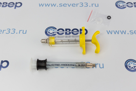 Шприц-инжектор для масел и присадок 20 мл(IN1021.01) | Продажа, монтаж и обслуживание холодильного оборудования | Север33