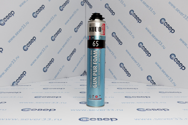 Пена монтажная бытовая Kudo Home 65, Профи, всесезонная, 1000 мл_1e