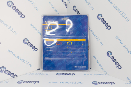 Шланг заправочный 150 см VRP-U (компл. 3 шт.)  R12, R22, R134 | Продажа, монтаж и обслуживание холодильного оборудования | Север33