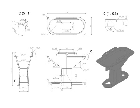 Капельная воронка с двумя клапанами RROFcool VSP-32 | Продажа, монтаж и обслуживание холодильного оборудования | Север33