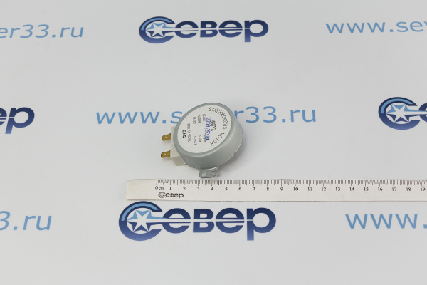 СВЧ Мотор тарелки 21V, 5060Hz,2,53 обор. в мин., 2 контакта, мощность до 4W_3