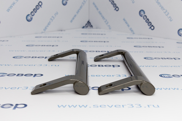 Ручка холодильника LG (серая, прямая)(комплект)_2