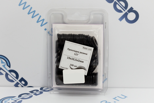 Прокладка  Water Line резина (18x10мм) 1_2_3