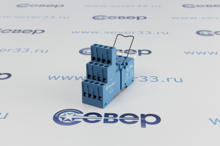 Розетка с винтовыми клеммами для реле 55.32, 55.34 | Продажа, монтаж и обслуживание холодильного оборудования | Север33