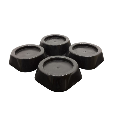 Антивибрационные подставки для стиральных машин, OZONE 4 шт., черный, круглые, | Продажа, монтаж и обслуживание холодильного оборудования | Север33