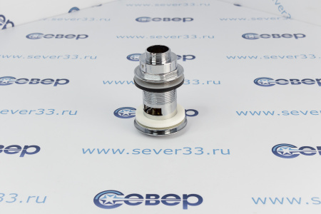 Донный клапан 1-1/4", 80мм,IDC, с переливом, хромированный | Продажа, монтаж и обслуживание холодильного оборудования | Север33